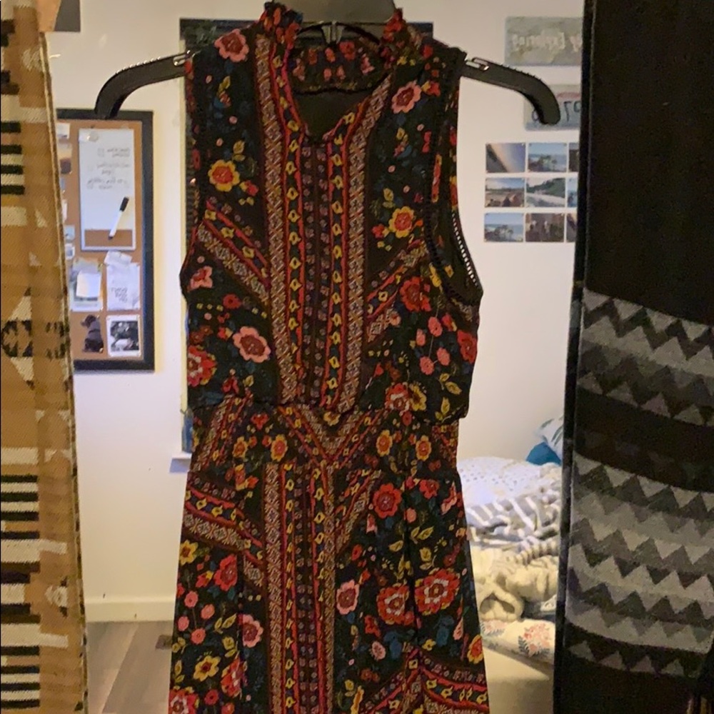 Floral print dress